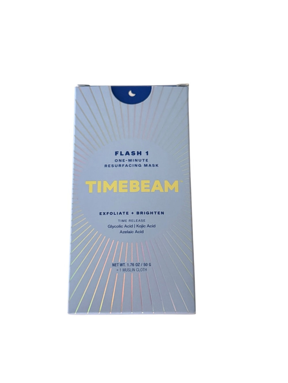 Timebeam Flash 1 One-Minute Resurfacing Mask. BRAND NEW